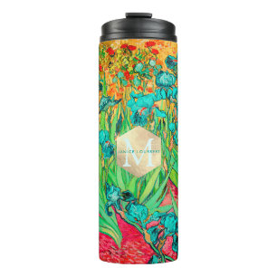 Bouteilles Isothermes Iris de Van Gogh, St. Remy, sarcelle