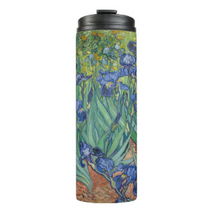 Bouteilles Isothermes Iris, Peinture à l'huile florale, Vincent Van Gogh