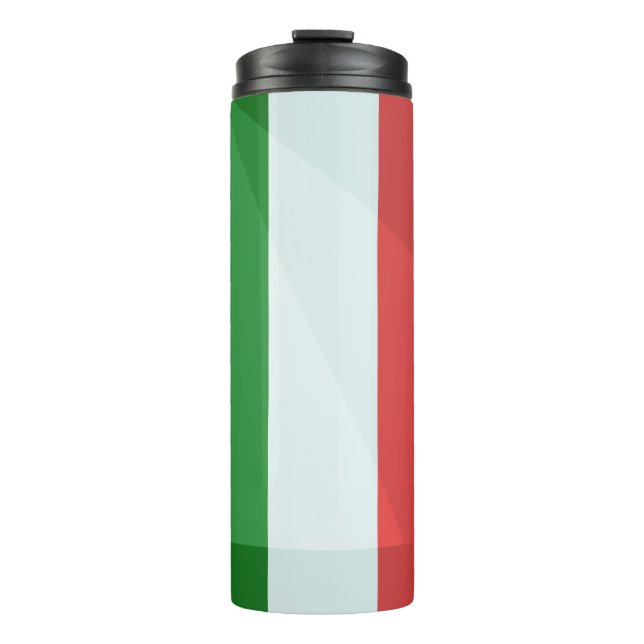 Bouteilles Isothermes Italie, Drapeau italien (Devant)