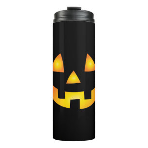 Bouteilles Isothermes Jack-o'-lantern Déplaisant Citrouille face Hallowe