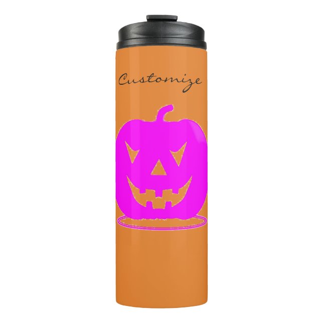 Bouteilles Isothermes Jack rose olantern Halloween Thunder_Cove (Devant)