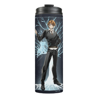 Bouteilles Isothermes Jack Russell Terrier Patronus d'Anime Ron Weasley