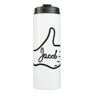 Bouteilles Isothermes Jacob, nom, cadeau, anniversaire, homme, hommes, g