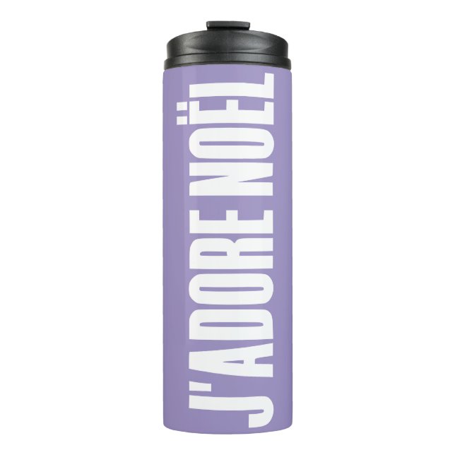 Bouteilles Isothermes J'adore Noël ! (Devant)