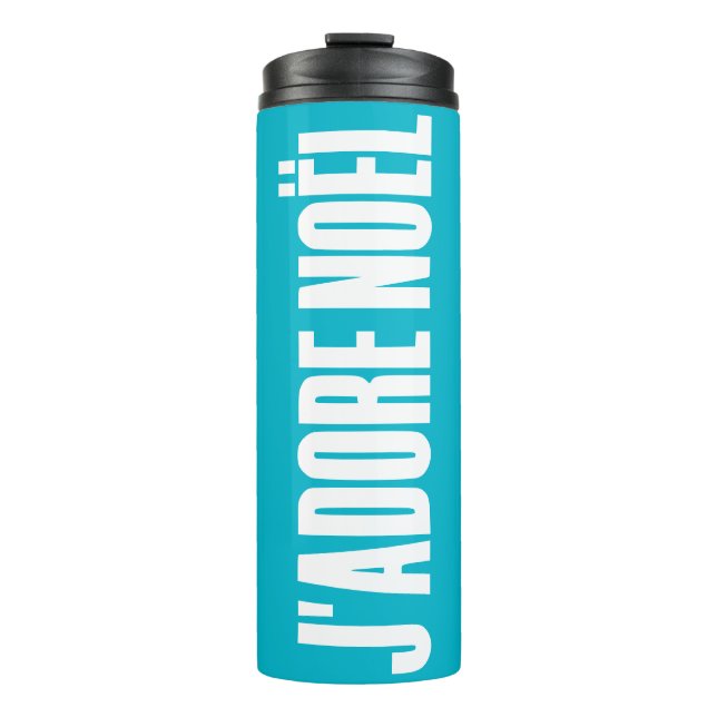 Bouteilles Isothermes J'adore Noël! (Devant)