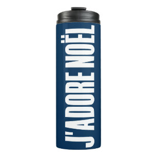 Bouteilles Isothermes J'adore Noël!