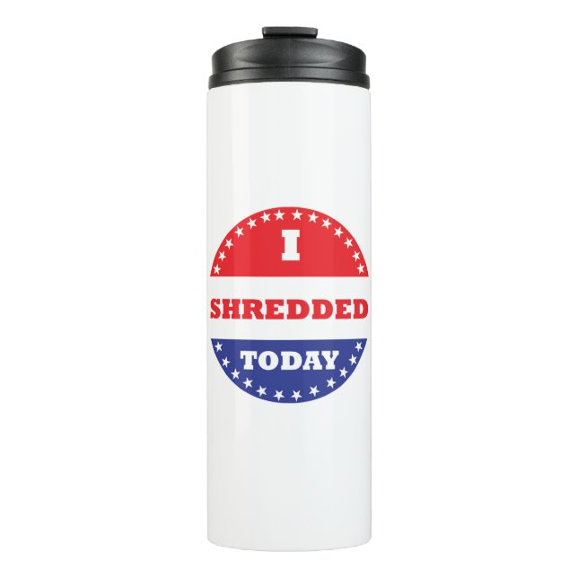 Bouteilles Isothermes J'ai déchiré aujourd'hui (Devant)