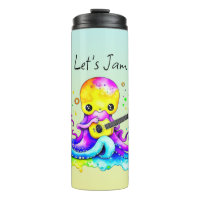 Jam | Octopus Jouer Guitare Acoustique