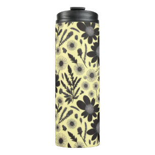 Bouteilles Isothermes Jardin Fleur sauvage Dusky - Modèle Floral Vintage