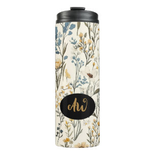 Bouteilles Isothermes Jardin fleur sauvage Floral