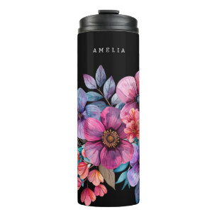 Bouteilles Isothermes Jardin Floral rose