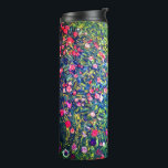 Bouteilles Isothermes Jardin italien Gustav Klimt<br><div class="desc">Tumbler thermique avec peinture à l’huile de Gustav Klimt Paysage du jardin italien (1913). Un beau jardin de fleurs colorées : rouge,  blanc,  rose,  violet. Un grand cadeau pour les amateurs d'art Art Nouveau et autrichien.</div>