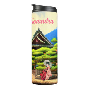 Bouteilles Isothermes Jardin Japonais Paysage thermique Tumbler