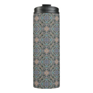 Bouteilles Isothermes Jardin Succulent Abstrait Rosette Trellis Motif