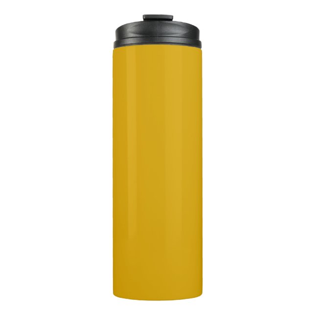 Bouteilles Isothermes Jaune Moutarde (Devant)