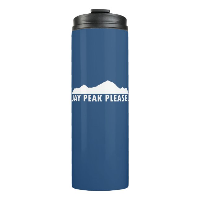 Bouteilles Isothermes Jay Peak Vermont S'il vous plaît (Devant)
