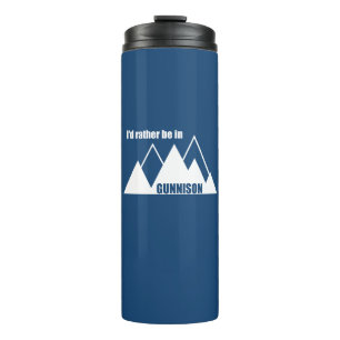 Bouteilles Isothermes Je préfère être à Gunnison Colorado Mountain