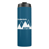 Je préférerais être à Aspen Colorado Mountain