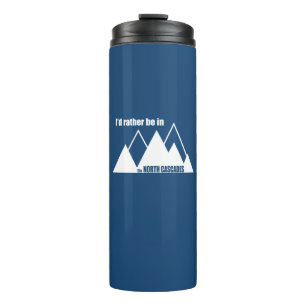 Bouteilles Isothermes Je Préférerais Être Dans La Montagne North Cascade