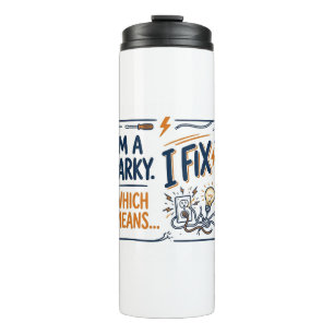 Bouteilles Isothermes Je suis un cadeau d'électricien Sparky