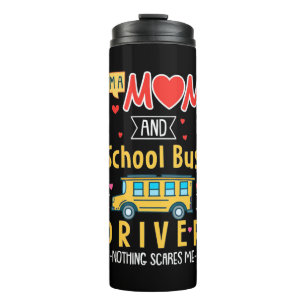 Bouteilles Isothermes Je Suis Une Mère Et Un Conducteur De Bus Scolaire