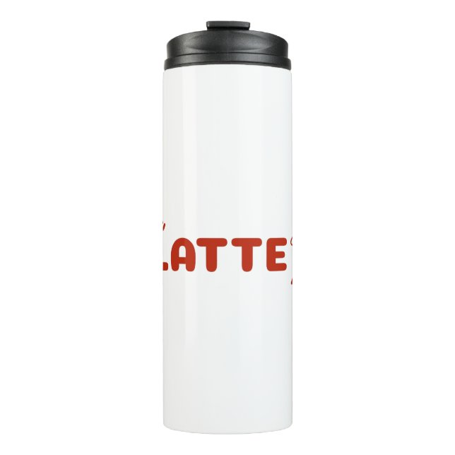 Bouteilles Isothermes Je T'Aime Un Latte (Devant)