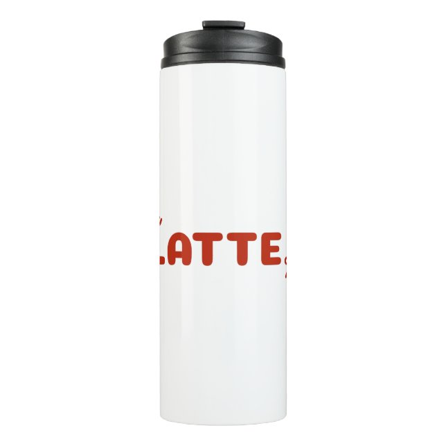 Bouteilles Isothermes Je T'Aime Un Latte (Devant)