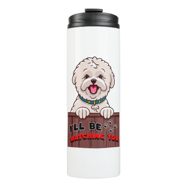 Bouteilles Isothermes Je te surveillerai (Devant)