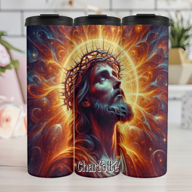 Bouteilles Isothermes Jésus avec la Couronne d'épines (Créateur téléchargé)