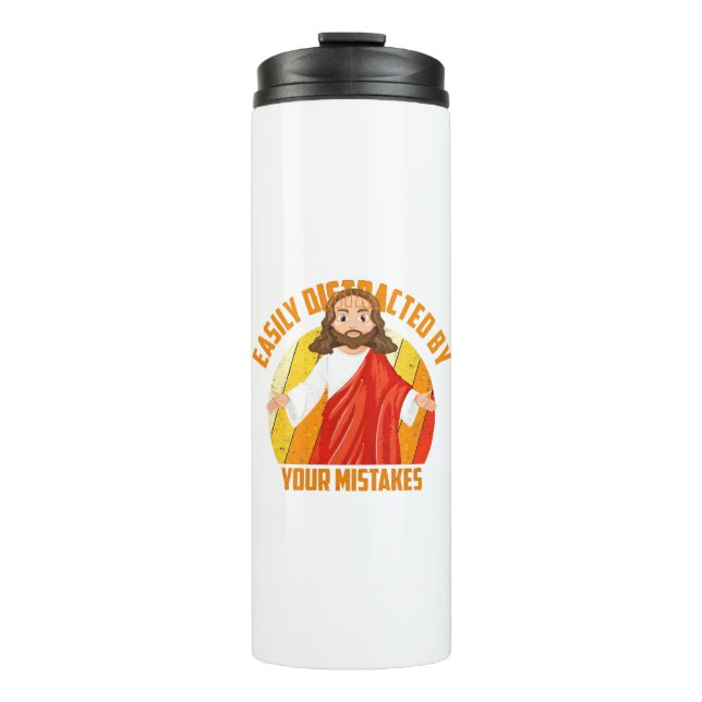 Bouteilles Isothermes Jésus drôle (Devant)