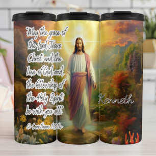 Bouteilles Isothermes Jésus : Grâce, Amour, Communauté Divine