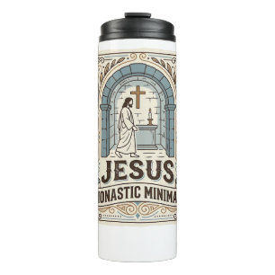 Bouteilles Isothermes Jésus Monastique Minimal Jésus Monastique Minimal