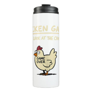 Bouteilles Isothermes Jeu de poulet Ne regardez pas le poulet drôle de p