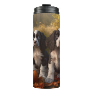 Bouteilles Isothermes Jeune Springer Spaniel Automne Délice Citrouille 