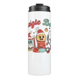 Bouteilles Isothermes Jingle Bells Nurse, Christmas Nurse, Funny Christa