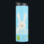 Bouteilles Isothermes Joli Bunny de Pâques oeufs de chasse printemps de<br><div class="desc">Cute Bunny Joyeux OEufs de Pâques Fête de Chasse Printemps Design tendance Design tendance. Événement Pâques pour enfants,  Anniversaire,  Baby shower Décoration de Brunch Pâques. Illustration de mignons animaux lapins. Beau cadeau et cadeau</div>