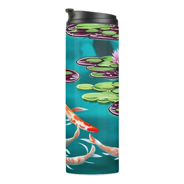 Bouteilles Isothermes Joli Koi Pond (Tourné sur la droite)