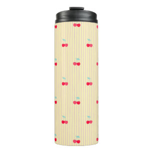 Bouteilles Isothermes Joli motif cerise rétro Pop rétro