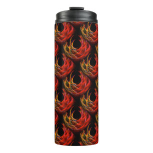 Bouteilles Isothermes Joli motif d'art abstrait bohème élégant moderne #
