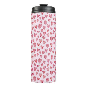 Bouteilles Isothermes Joli motif de cœur rose