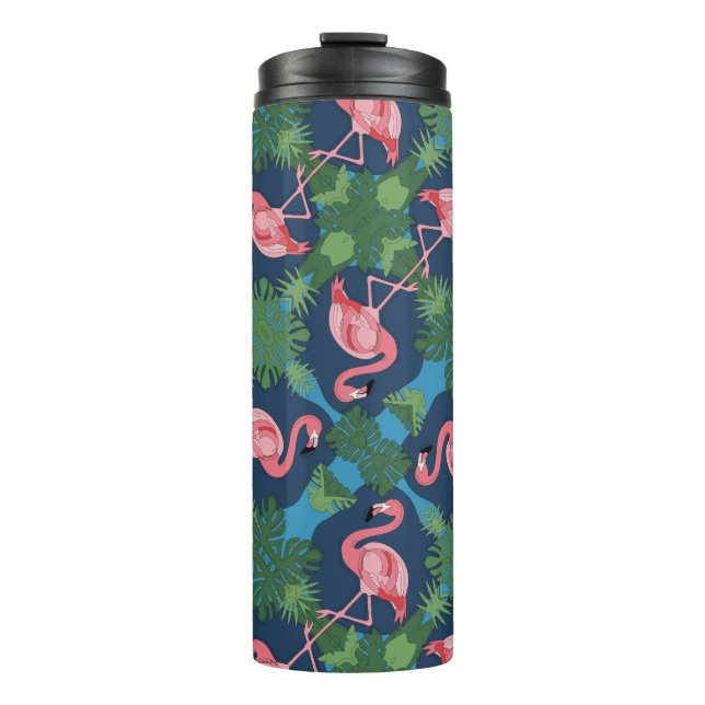 Bouteilles Isothermes Joli motif flamant rose (Devant)