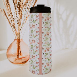Bouteilles Isothermes Jolies Petites Coccinelles   Tumbler Monogrammé