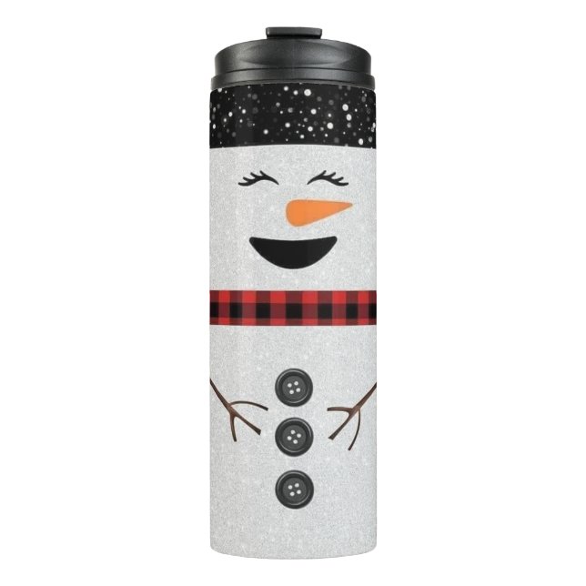 Bouteilles Isothermes Jolly Christmas Snowman (Devant)