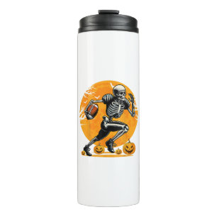 Bouteilles Isothermes Joueur de football squelette Halloween en course