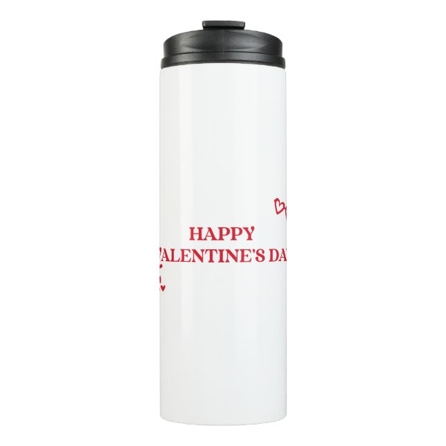 Bouteilles Isothermes Joyeuse Saint Valentin (Devant)