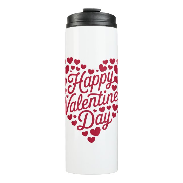 Bouteilles Isothermes Joyeuse Saint-Valentin Saint-Valentin Amour Coeur (Devant)