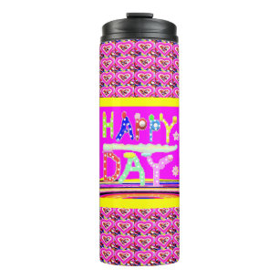 Bouteilles Isothermes Joyeux art de jour design sucre bonbons couleurs b