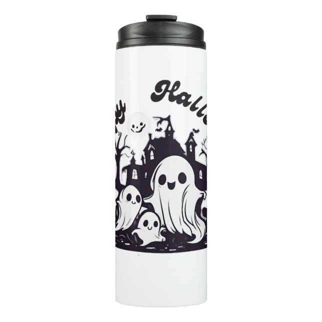 Bouteilles Isothermes Joyeux Halloween (Devant)