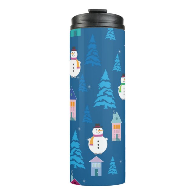 Bouteilles Isothermes Joyeux Motif de Noël (Devant)