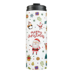 Bouteilles Isothermes Joyeux Motif de Noël